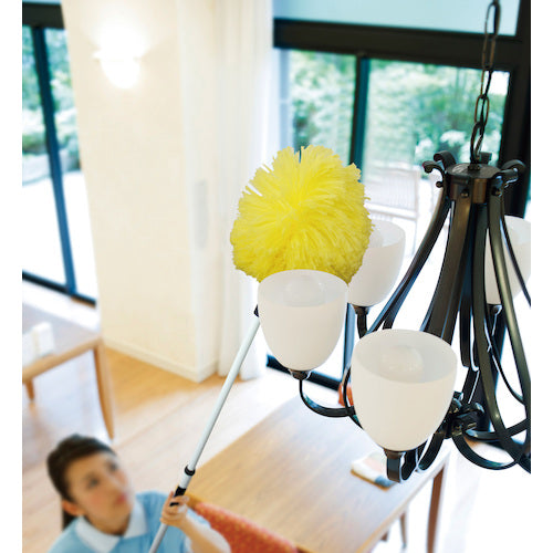 Teramoto MM Flower Clean Telescopic 1154-1660mm Yellow L CL-896-330-5 1 unit