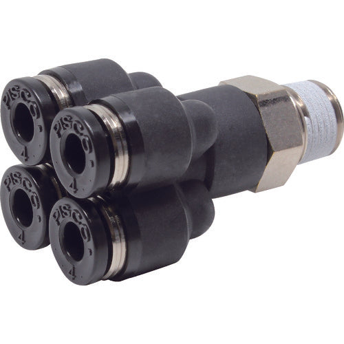 PISCO 튜브 피팅 브랜치 이중 와이 PRX4-01 1 개