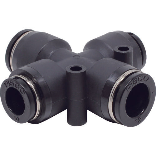 PISCO チューブフィッティング クロスB 12×10 PZB12-10 1 個