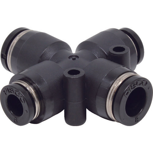 PISCO チューブフィッティング クロスB 8×6 PZB8-6 1 個