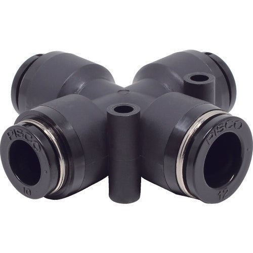PISCO チューブフィッティング クロスC 12×10 PZC12-10 1 個
