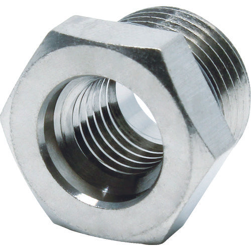 PISCO 메인 블록 조립용 나사 변환 부품 부시 B 수나사 M12×1 암나사 M8×1 MBB1208 1개