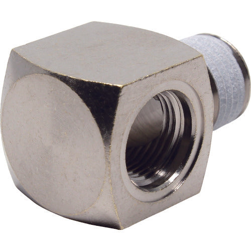 PISCO メインブロック エア供給ポート エルボB 接続口径R1/4 組立ねじサイズM12×1 MLB1202 1 個