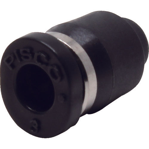 PISCO Tube Fitting Mini Type Cap Tube 3 PPF3M 1 pc