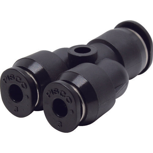 PISCO Tube Fitting Mini Type Different Diameter Union Y 6 x 3 PW6-3M 1 pc