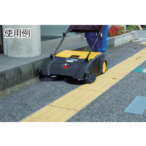 アクアシステム 手押し式 エコスイーパー 両サイド・ローラーブラシ付 床 AJL920S 1 台