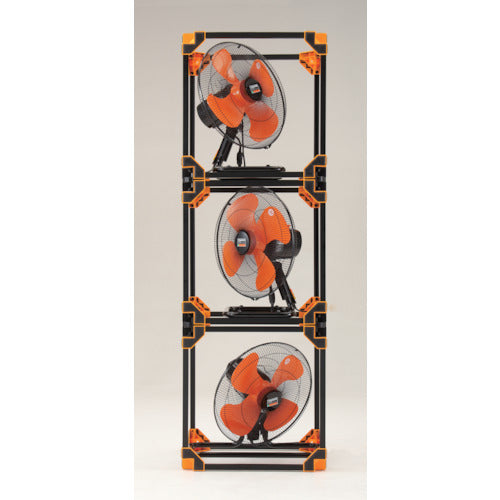 TRUSCO Fully enclosed aluminum blade industrial fan Zephyr cube type TFZPA-45Z 1 unit