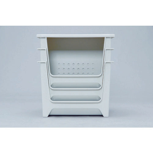 IRIS 267745 스택 바스켓 오프 화이트 SB-003-WH 1 대
