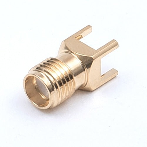 TYC SMA Connector Receptacle for Printed Circuit Boards SMA-R-PC(AU) 1 pc