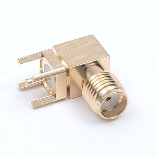 TYC SMA Connector Receptacle for Printed Circuit Boards SMA-LR4T2 1 pc