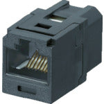 PANDUIT Category 6A JJ Adapter (RJ45 Relay Jack) Black CC6X88BL 1 pc