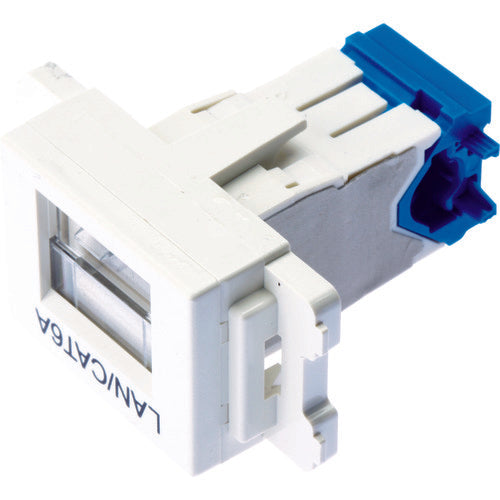 PANDUIT 카테고리 6AJIS 플레이트용 잭 킷 오프 화이트 JASSP6ATGIW 1개