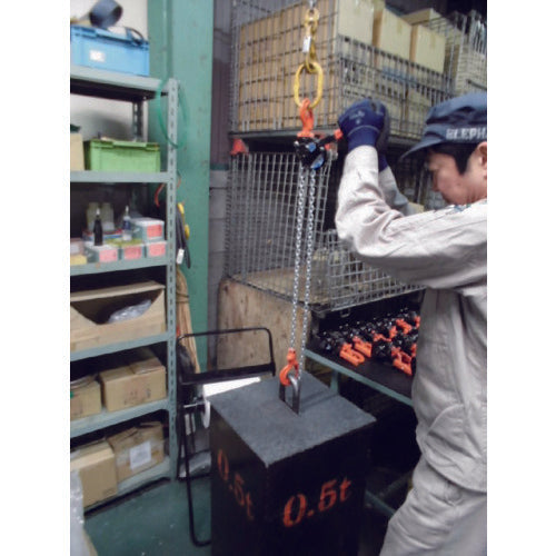 상인 레버 호이스트·0.5t·1.5m(YAD-00515) YAD-00515 1대