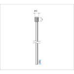 ナカニシ 電着ダイヤモンドバー 刃径5mm 12722 1 本