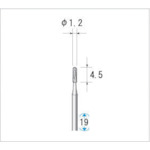 ナカニシ 超硬カッター (1Pk(袋)=5本入) 刃径1.2mm 22063 1 PK