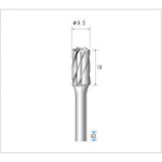 ナカニシ 超硬アルミカッター 刃径9.5mm 26806 1 本
