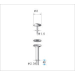 ナカニシ マンドレール ステンレス (1Pk(袋)=10本入) 37012 1 PK