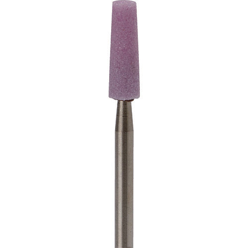 Nakanishi Shafted Grindstone (10 pieces per bag) Grain size 100 Pink Tapered Outer diameter 4mm 42023 1 PK
