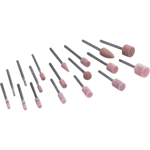 Nakanishi Shafted Grindstone Set (43405) (1S (bag) = 18 pieces) 43405 1 S
