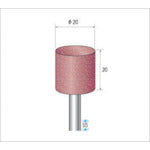 ナカニシ パワーポリッシャー (1Pk(袋)=10本入) 粒度#220 グリーン 外径20mm 47523 1 PK