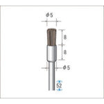 나카니시 털 브러쉬 미디엄 말모 (1Pk(봉투)=10개입) 50335 1 PK