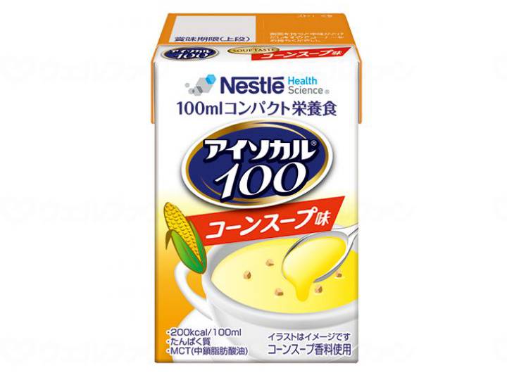 ネスレ日本アイソカル100 コーンスープ味 100ml×12