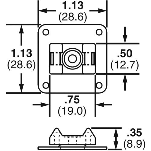 PANDUIT 케이블 고정구 에폭시용 타이 마운트 1봉 10개입 ASMS-AX 1봉
