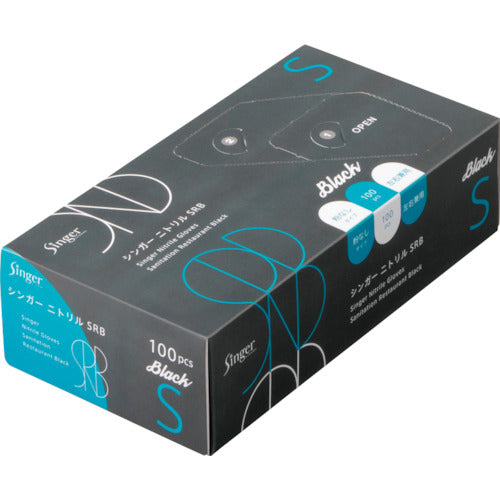 Singer Singer Nitrile Gloves SRB 100 pieces S NBR035BPFKBS 1 box