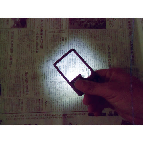 TRUSCO LED付カードルーペ TCPL-45 1 個