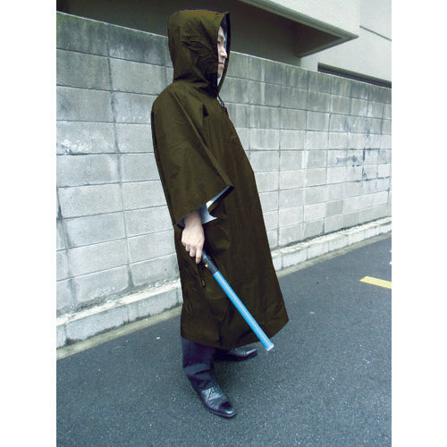 TRUSCO Poncho, Orange, TRP-OD, 1 piece