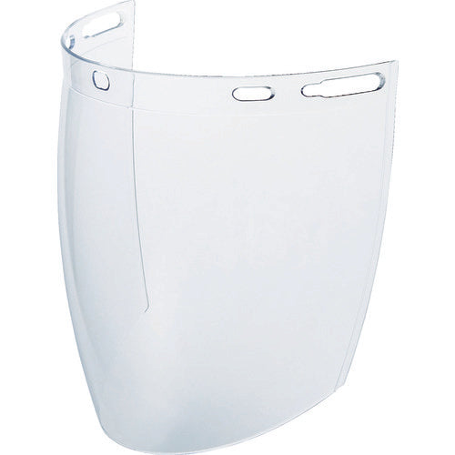 TRUSCO ヘルメット取付型防災面 簡単着脱タイプ 替えレンズ 曇り止め加工 BM-HAC-SP 1 個