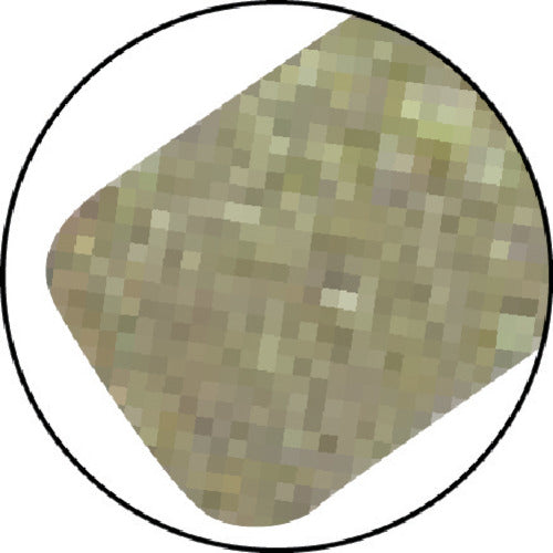 TRUSCO High Cutting Rubber Shaft Grindstone Φ6 x Width 15 x Shaft 3 #80 10 Pieces GY806C 1 PK