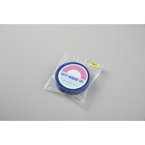 緑十字 クリーンルーム用ラインテープ 青 HCPAS−25BL 25mm幅×33m 帯電防止タイプ 259015 1 巻