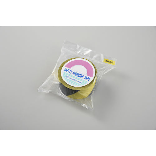 Green Cross Cleanroom Line Tape Yellow/Black HCPAS-50TR 50mm width x 33m Antistatic Type 259026 1 roll