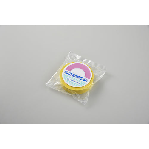 緑十字 クリーンルーム用ラインテープ 黄 HCP−25Y 25mm幅×33m PET+PVC 259033 1 巻