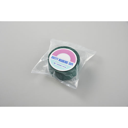 緑十字 クリーンルーム用ラインテープ 緑 50mm幅×33m PET+PVC 259042 1 巻
