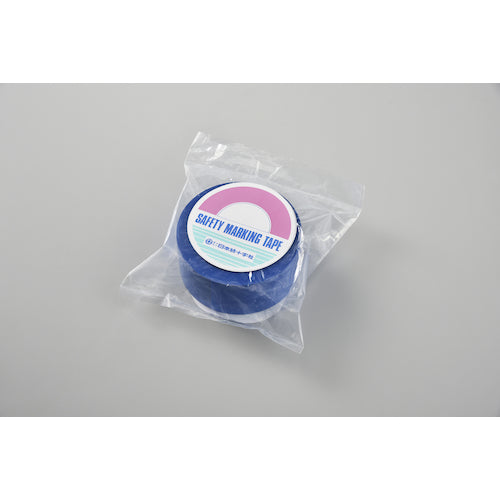 緑十字 クリーンルーム用ラインテープ 青 50mm幅×33m PET+PVC 259045 1 巻