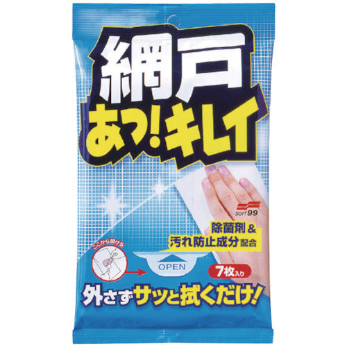 SOFT99 ウェットワイパー 網戸あっキレイ 20612 1 PK