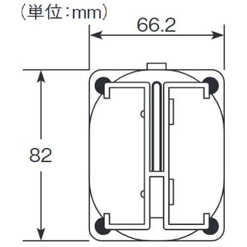 allsafe 푸시식 데킹 빔 M PDB-M 1개