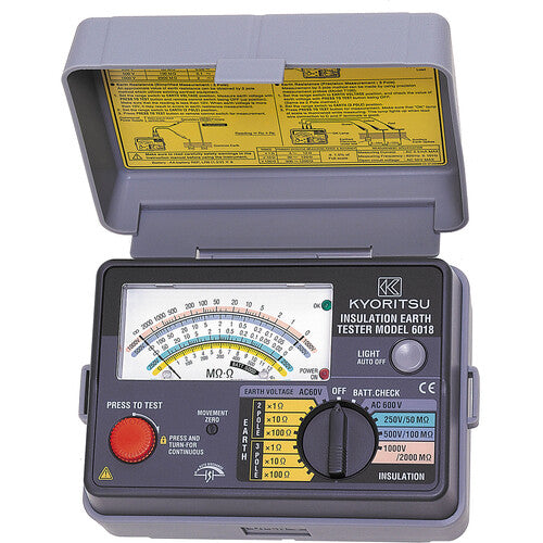 KYORITSU 6018 アナログ絶縁・接地抵抗計 MODEL6018 1 台