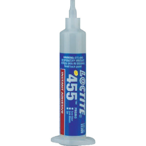 Loctite Low odor, low whitening type, gel type 455, 10g syringe, 455-10, 1 unit