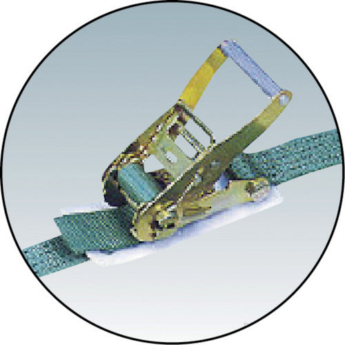 Nikko Belt Tie Down with Narrow Hook Width 50mm Length 1m (fixed)/5m (adjustable) NK-BL50DJ-5 1 unit