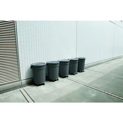 コンドル 分別ペール 屋外用 ジャンボペールYD−145C グレー 145L YD-115C-PC 1 個