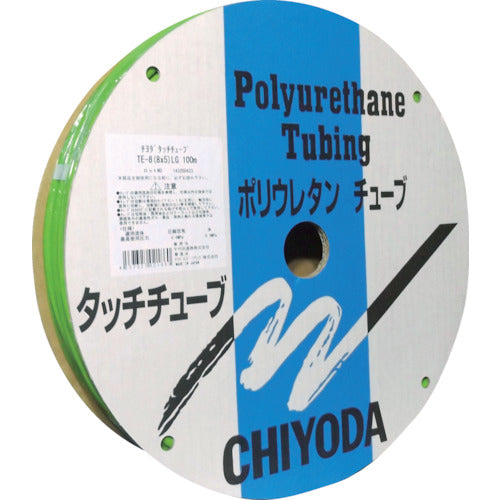 치요다 폴리우레탄 튜브 TE 터치 튜브 4mm/100m 라이트 그린 TE-4X2.5-100 LG 1권