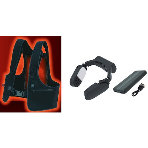 리베르타 히트 베스트 세트+【산코】넥 쿨러 블랙 모바일 배터리 세트 HM5078071FRZGRT2RSPBK 1 S