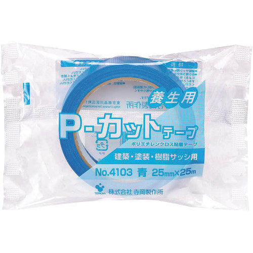 TERAOKA P-컷 테이프 NO. 4103 파랑 25mm×25M 4103 B-25X25 1권