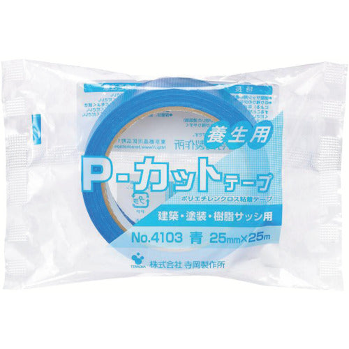 TERAOKA P-컷 테이프 NO. 4103 파랑 30mm×25M 4103 B-30X25 1권