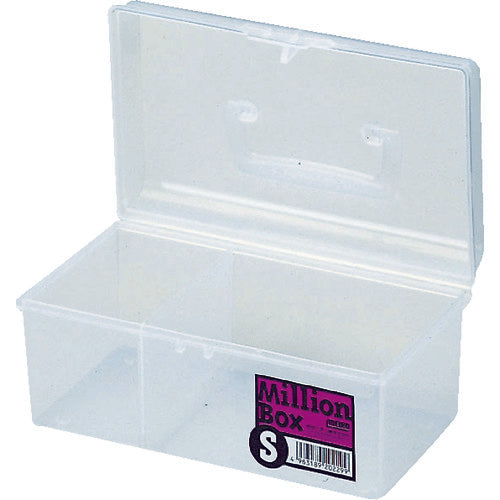 メイホー ミリオンBOXS 透明 MBOX-S-TM 1 個