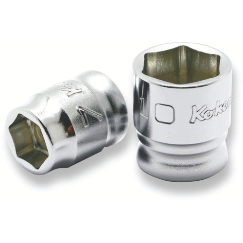 Ko−ken 1/4 6.35mm差込 Z−EAL 6角スタンダードソケット 8mm 2400MZ-8 1 個