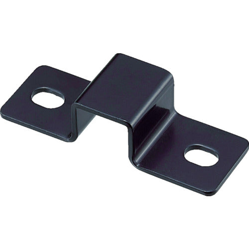 TRUSCO 조인트 금구 24형 S PB 흑도장 마무리 치수 70×19.2mm 구멍수 2 TKSPB-19B 1개